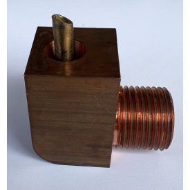 Elektródatartó fej 90°-os D25-höz; L39-1210