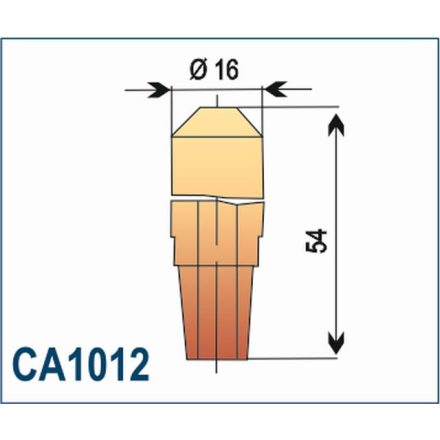 Ponthegesztő elektróda-CA1012