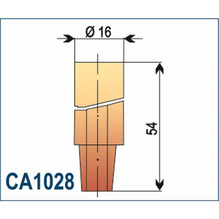 Ponthegesztő elektróda-CA1028