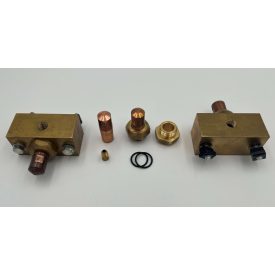   Elektródatartó, asztalra szerelhető, (L82/L62 horonytáv.)