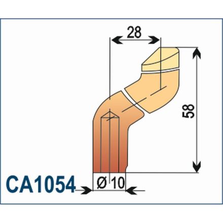 Ponthegesztő elektróda-CA1054