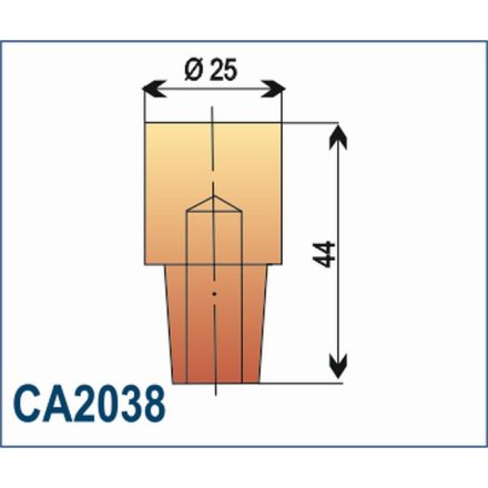 Ponthegesztő elektróda-CA2038