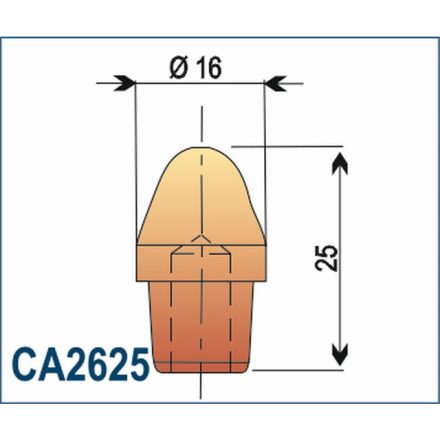 Ponthegesztő elektróda-CA2625
