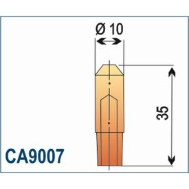 Ponthegesztő elektróda-CA9007