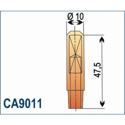 Ponthegesztő elektróda-CA9011